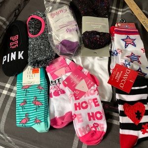 Multiple park new socks